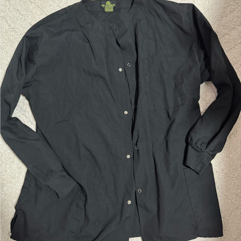 Women’s Black Scrub Jacket